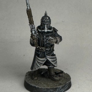 Painted Miniature, Death Corps, Space Soldier, The Makers Cult, Guardsman, Killteam