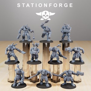 Stationforge Miniatures/Orkaz Plague Spreaders/killteam