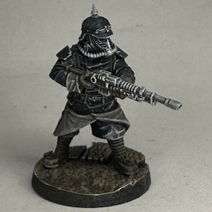 Painted Miniature, Death Corps, Space Soldier, The Makers Cult, Guardsman, Killteam