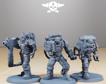 Stationforge Miniatures/Scavenger Cyborgs/killteam