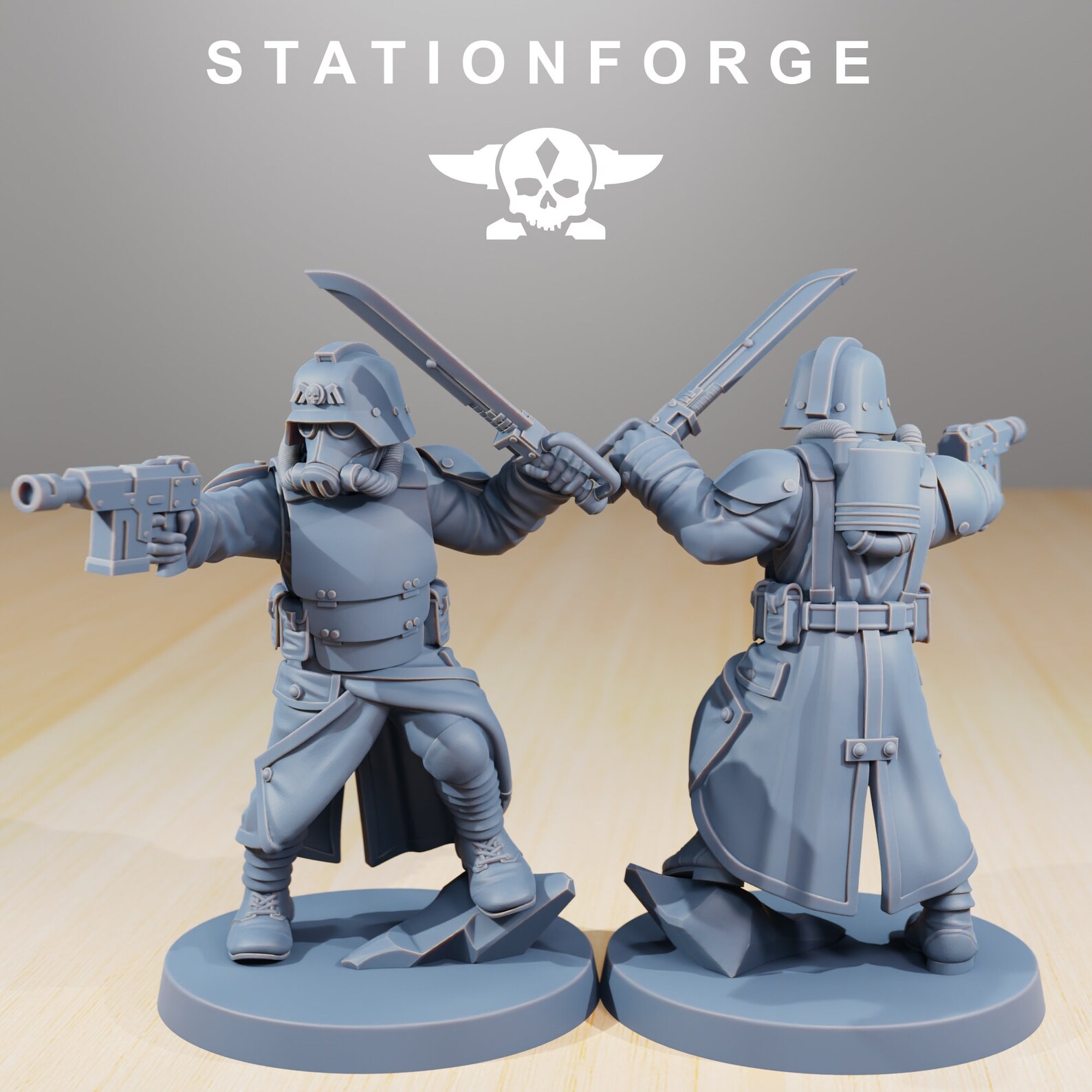 Stationforge Miniatures/grimguard Command Set/ - Etsy