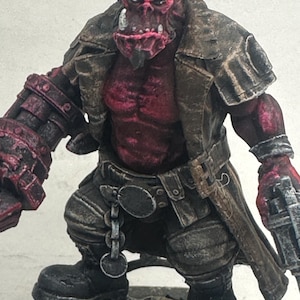 Painted miniatures/Custom Kitbash /Hell Boyz/ Mr. Modulork/ Miniatures/Killteam
