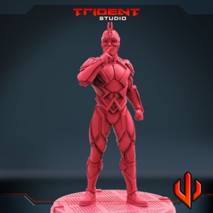 Trident Studio/Ebony Shock B/custom fan art/Crisis Protocol