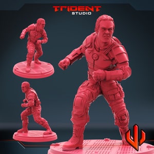 Trident Studio/Agent Strongman/custom fan art/Crisis Protocol