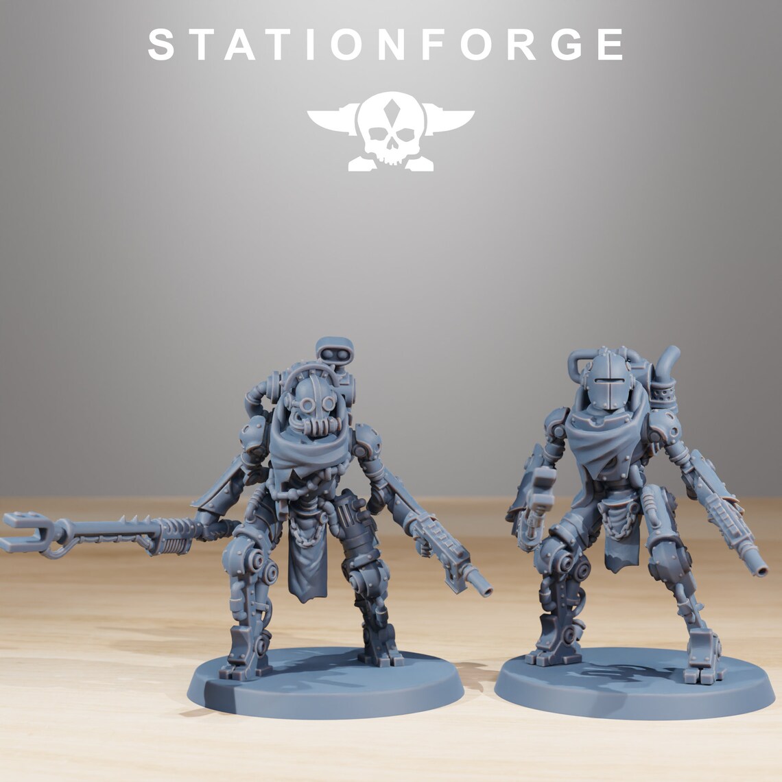 Stationforge Miniatures/scavenger Junkbots/ - Etsy