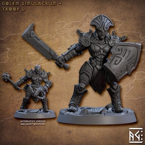 Golem D/Artisan Guild/Warforged/D&D/Pathfinder/