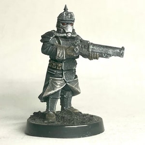 Painted Miniature, Death Corps, Space Soldier, The Makers Cult, Guardsman, Heavy Trooper