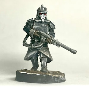Painted Miniature, Death Corps, Space Soldier, The Makers Cult, Guardsman, Heavy Trooper
