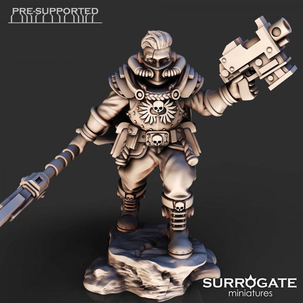 Surrogate Miniatures/Captain Katze/ Space Soldier