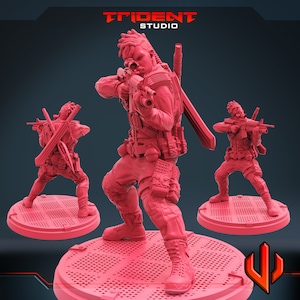 Trident Studio/Death Monger D/custom fan art/Crisis Protocol