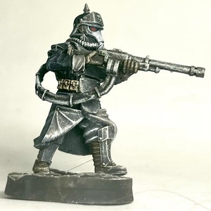 Painted Miniature, Death Corps, Space Soldier, The Makers Cult, Guardsman, Heavy Trooper