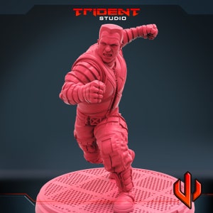 Trident Studio/Armored Man C/custom fan art/Crisis Protocol