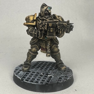 Painted Miniature/Royal Guard/Golden Space Warrior