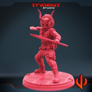 Trident Studio/Death Monger B/custom fan art/Crisis Protocol