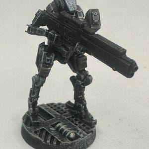 Painted Miniature / Papsikels Miniatures/ Cyberpunk / Sci fi / Player Character /War Droid