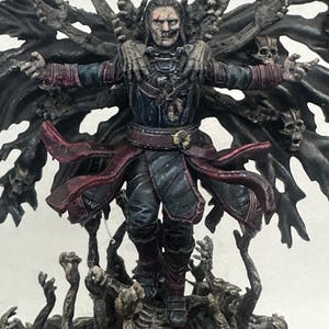 Painted Miniature/Necro Dr. Strange/Trident Studio Miniatures/Crisis Protocol