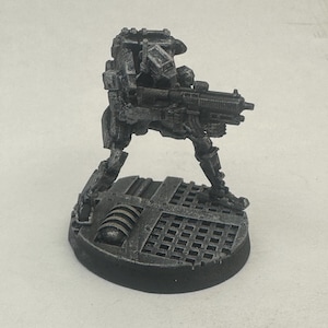 Painted Miniature / Papsikels Miniatures/ Cyberpunk / Sci fi / NPC /Security Droid