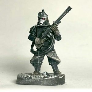 Painted Miniature, Death Corps, Space Soldier, The Makers Cult, Guardsman, Heavy Trooper