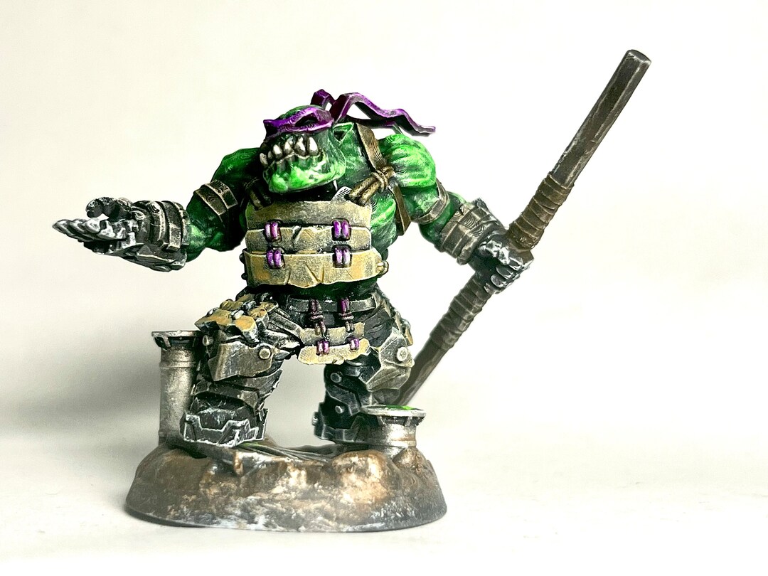 Painted Miniatures/custom Kitbash /space Orc Ninja/ Bushi Orc/ Puppetswar Miniatures/killteam Etsy