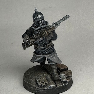 Painted Miniature, Death Corps, Space Soldier, The Makers Cult, Guardsman, Killteam