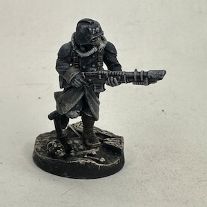 Painted Miniature, Death Corps, Space Soldier, Stationforge, Guardsman, Infantry, Killteam
