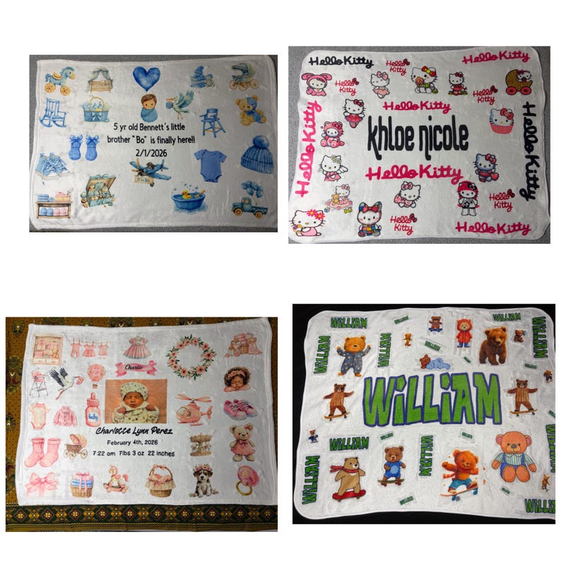 Custom Baby Box | Personalized Custom Baby Box | Baby Shower Gift ...