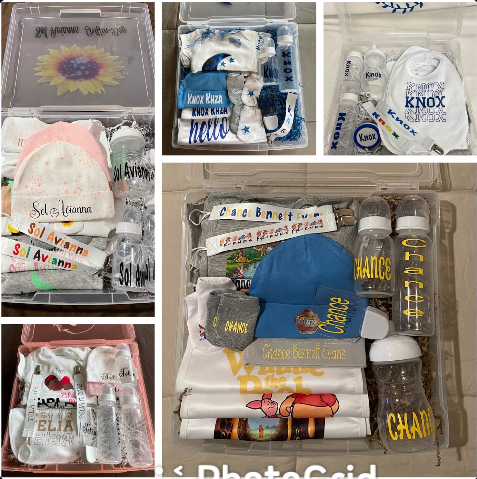 Custom Baby Box | Personalized Custom Baby Box | Baby Shower Gift ...