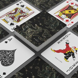 Cartes de poker personnalisées Constellation