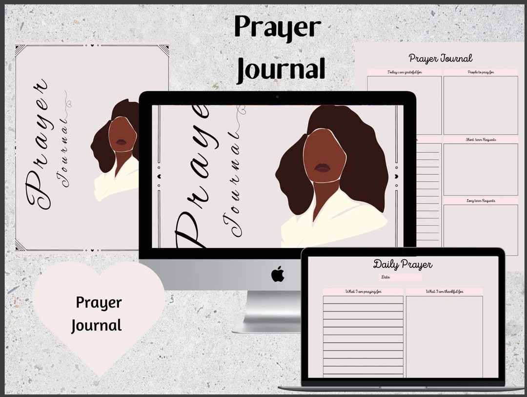 Editable Prayer Planner Edit on Canva - Etsy
