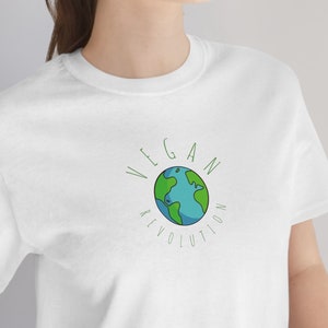 Vegan Revolution Tshirt, Vegan Tshirt, Motivating Tshirt