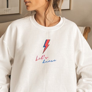 David Bowie Lets Dance-tröja, Bowie-tröja, Bowie-tröja, Bowie Minimal-tröja