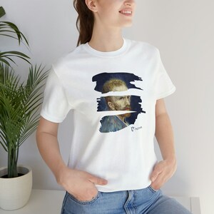 Van Gogh Tshirt, Van Gogh Art Painting, Art T-Shirt, Fine Art, Art Lover Gift, Van Gogh Self Portrait