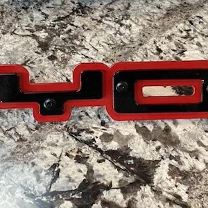 Coyote Upper or Lower Grille Emblem STEEL POWDER COATED Mustang