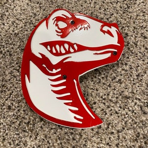 Raptor 7" Steel Grille Emblem Powder Coated