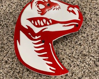 Raptor 7" Steel Grille Emblem Powder Coated