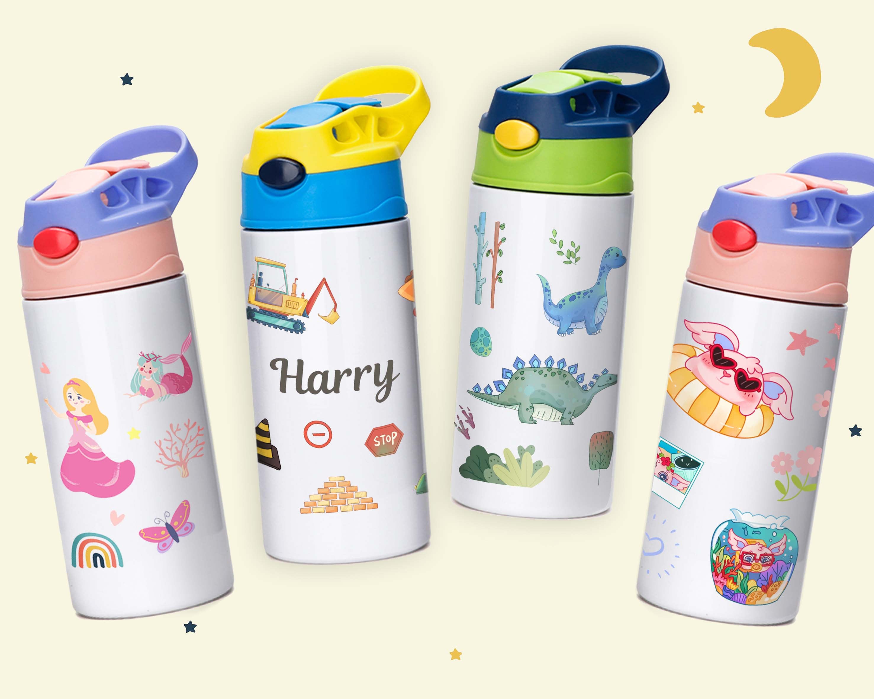 Back to School Kids Cups, School Water Bottles, Personalized Kids Water  Bottle, Kids Cups, Laser Engraved Child Proof Cups, Stainless Steel 