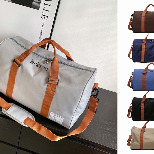 Personalized Duffle Bag Etsy