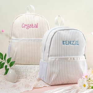 Personalized Child Backpack, Toddler Backpack, Monogrammed School Book Bag, Hospital Bag, Overnight Backpack, Child Gifts