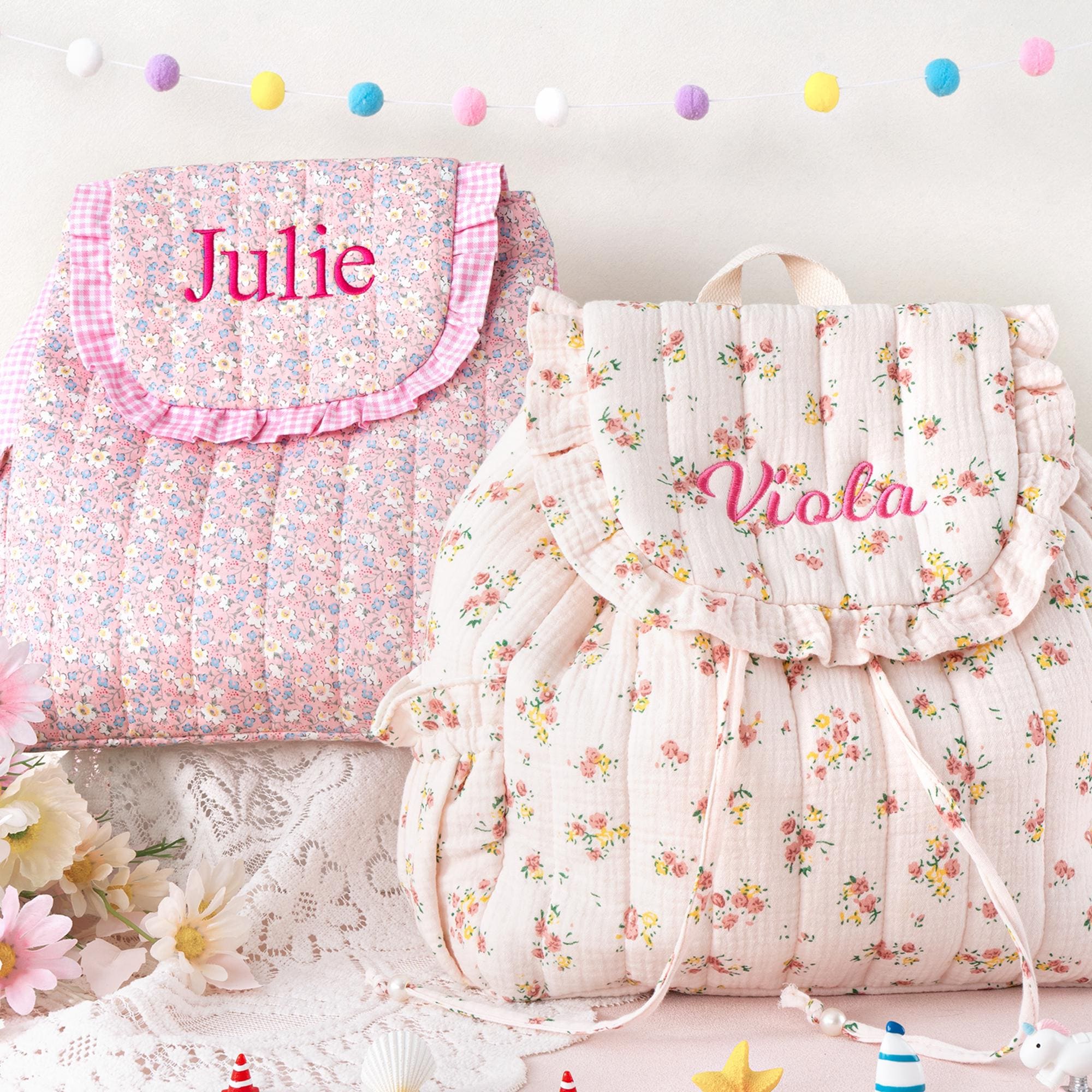 Floral Backpacks Cotton - Etsy