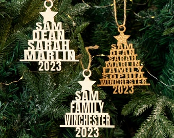 Personalized Neighbor Ornament 2023 Merry Christmas from our house to –  Rustic Elm