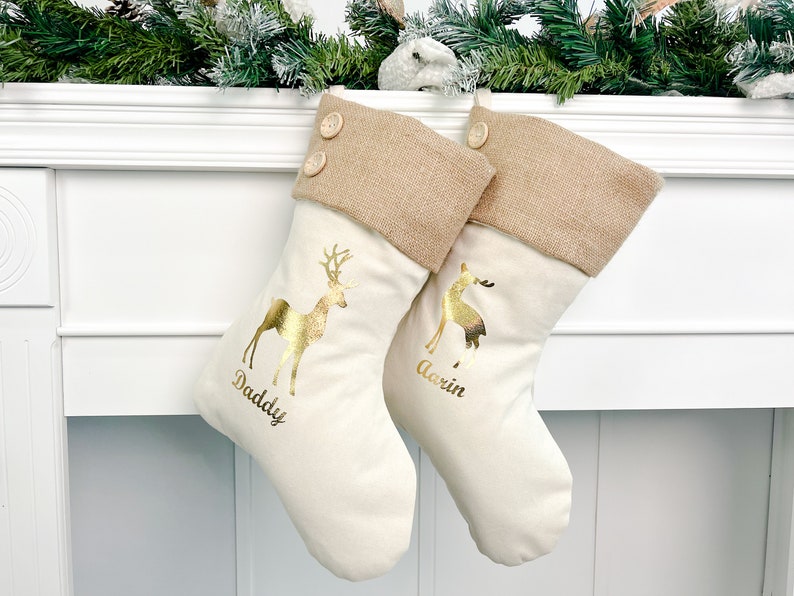 Personalized Christmas Stockings Family Stockings Monogram Etsy