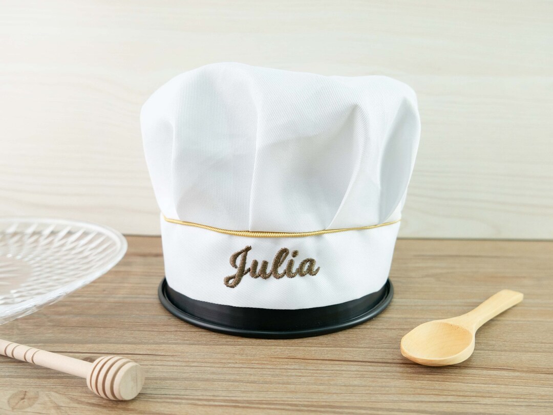 Personalized Chef Hat for Kids, Custom Toddler Chef Hat With