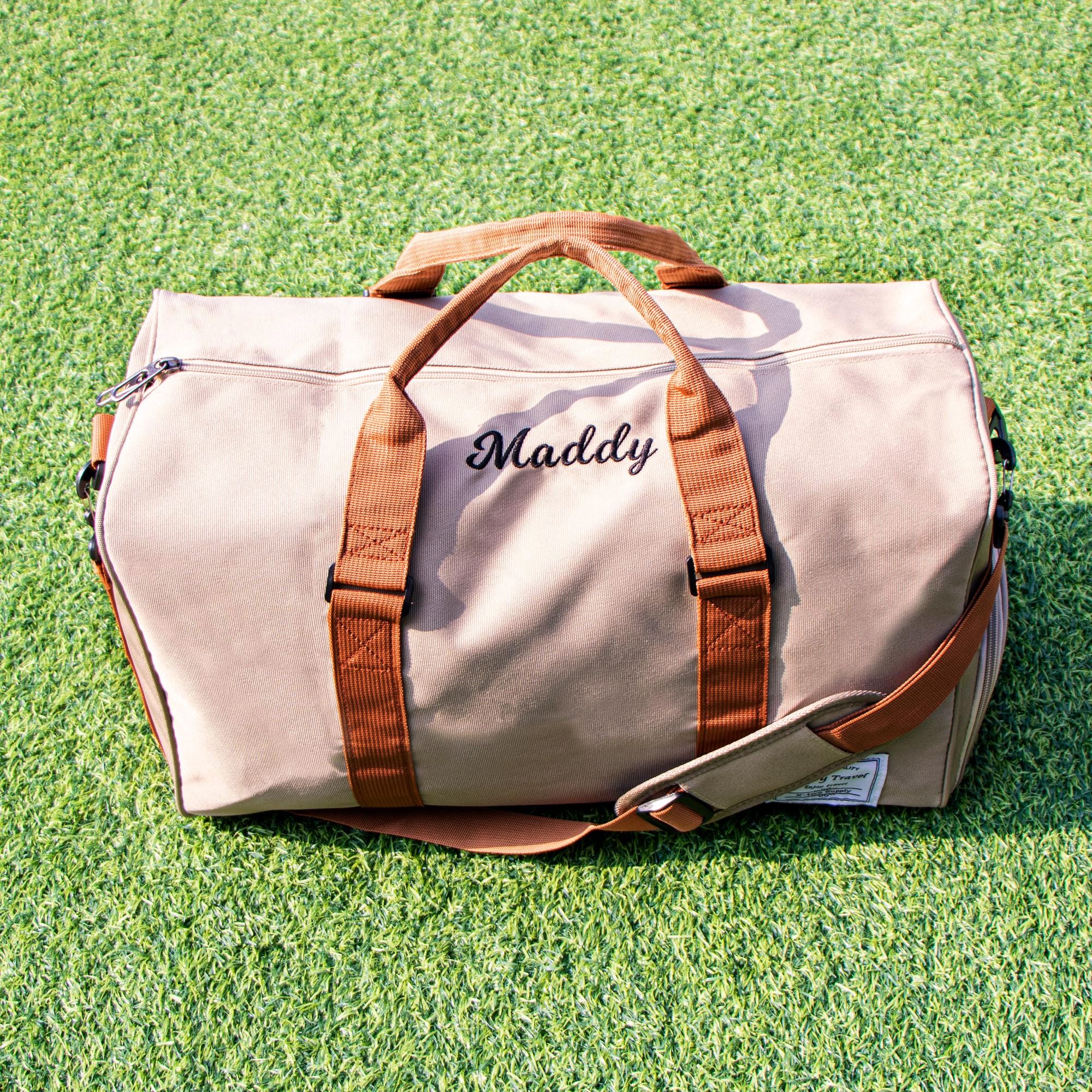 Personalized Duffle Bag, Weekender Bags with Name, GYM Travel Bag, Embroidered Duffle Bag, Father's Day Gift for Dad/Husband, Gift for Him
