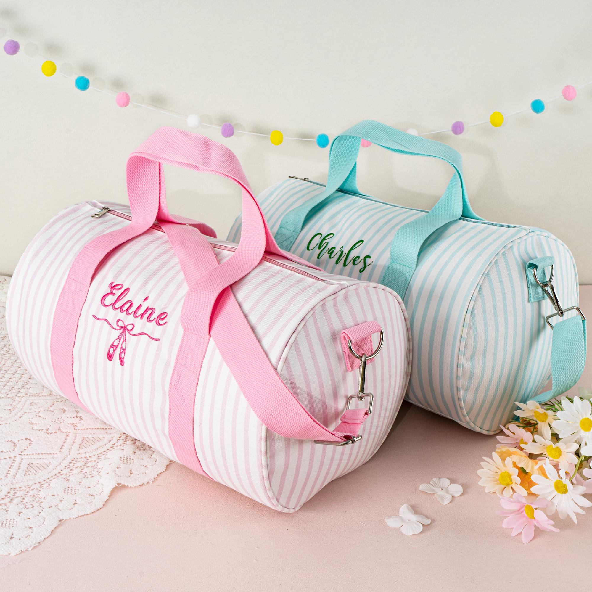 Personalized Ballet Dance Bag for Girls- Toddler Overnight Bag-Custom Children's Weekend Travel Bag-Kids Birthday Gift-Baby Diaper Bag