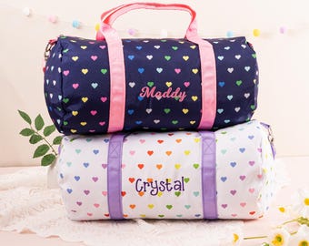 Personalized Bag Pink Mini Bag Personalized Dance Bags for Girls Cheer Ballet Gymnastics Bag Sports Bag Duffle With Strap Gifts Etsy