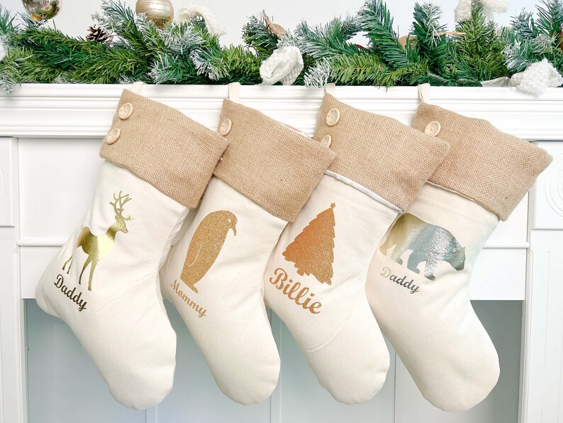 Personalized Christmas Stockings Family Stockings Monogram Etsy