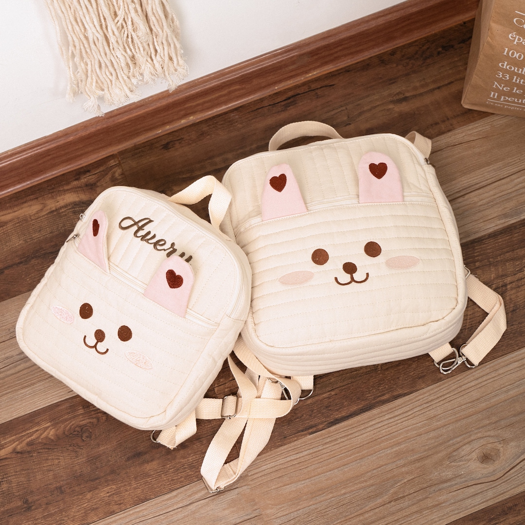 Toddler Backpack, Custom Baby Backpack, Personalized Monogram Kids