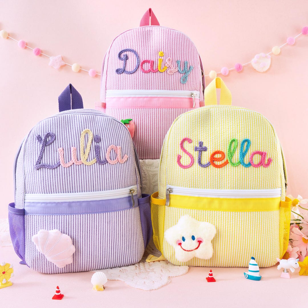 Personalized Toddler Backpack, Back to School Kindergarten Gift, Kids ...