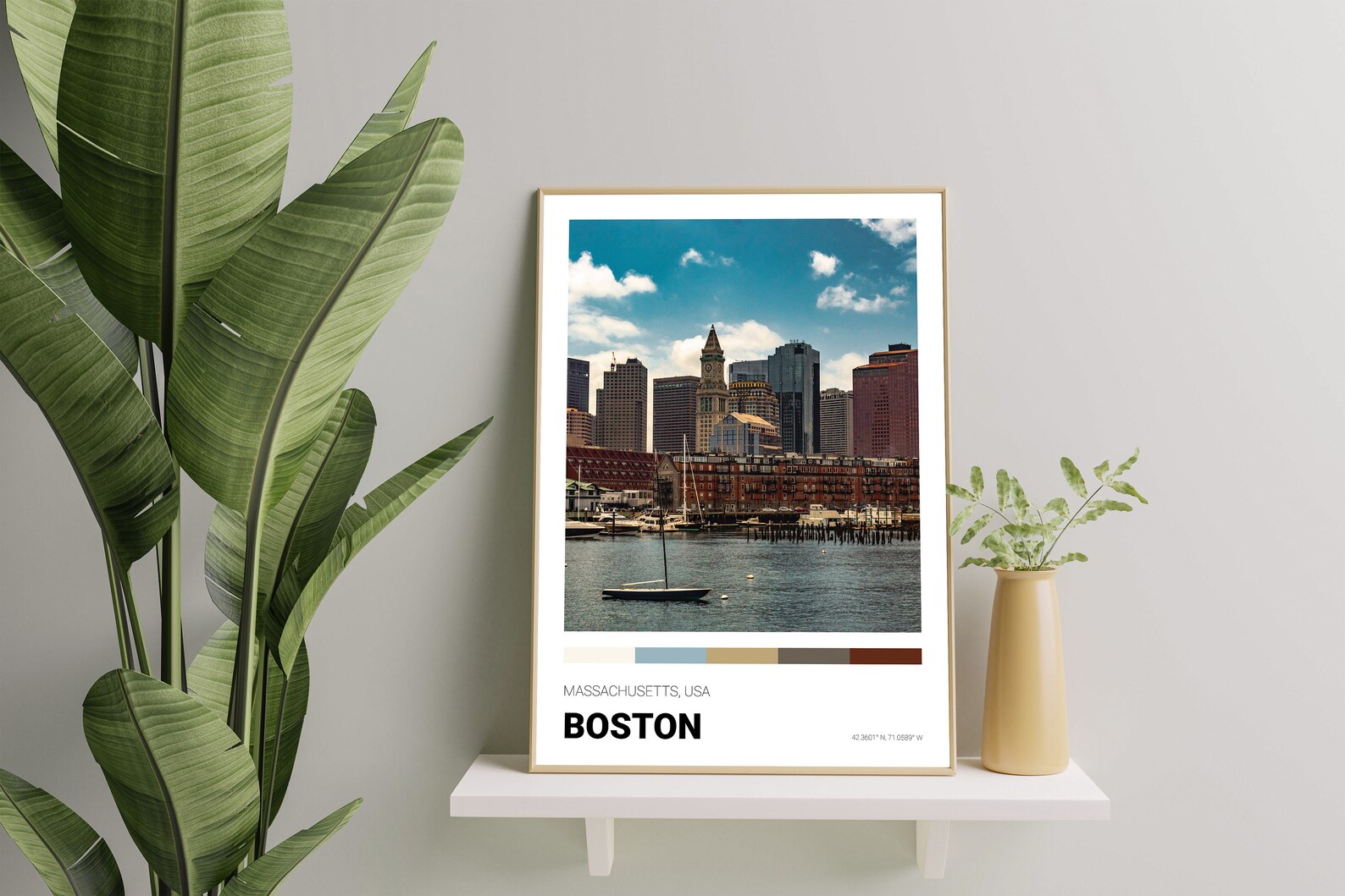 Boston Print Massachusetts Poster Boston Common Freedom | Etsy
