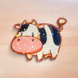 Pegatinas de la Vaca de la Luna de la Cosecha / Pegatinas de la Luna de la Cosecha, Historia de las Estaciones, Luna de la Cosecha 64, Amigos de Mineral Town, Vaca de la Luna de la Cosecha, Pegatinas de Vaca
